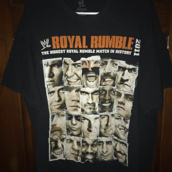 royal rumble t shirt